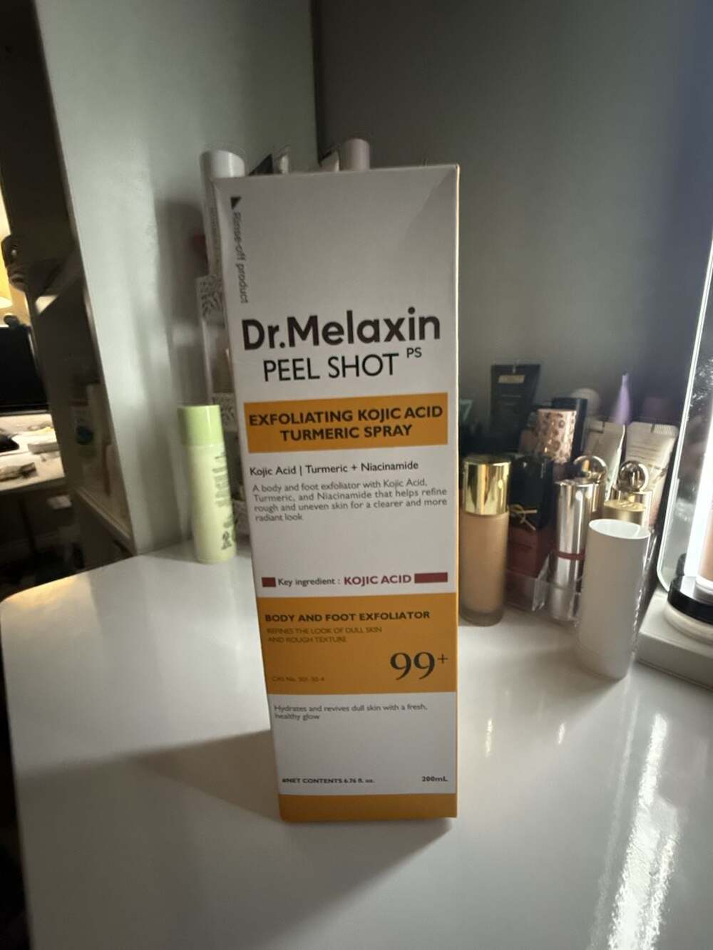 Dr. Melaxin Peel Shot Kojic Acid Turmeric Spray 200ml